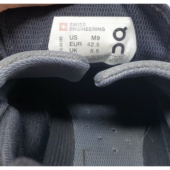 On-Cloud Cloudnova On-Running Arctic/Navy Men’s Size 9 M - Picture 7 of 7